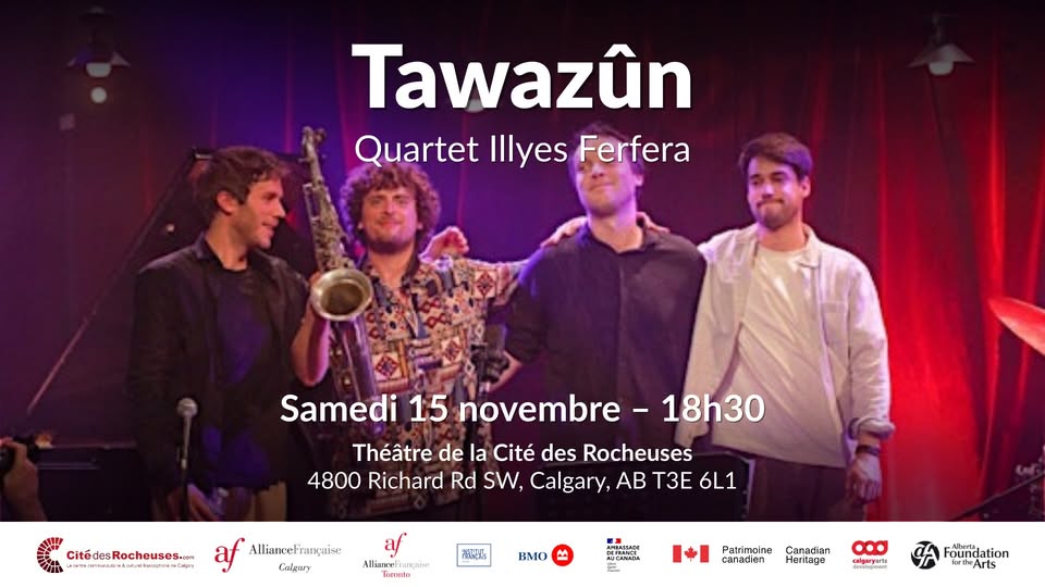 Concert Jazz World Music - Tawazûn - La Cité des Rocheuses